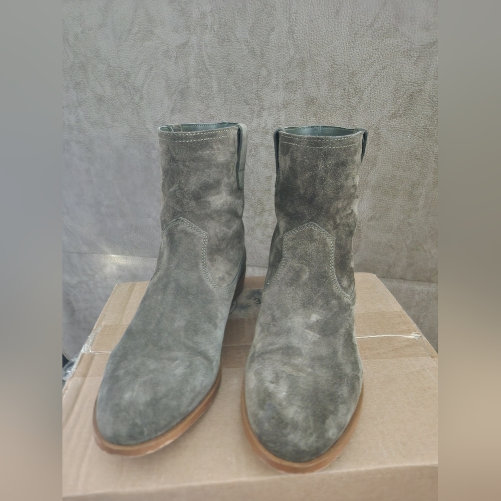 Rebecca Minkoff suede leather boots size 8.5